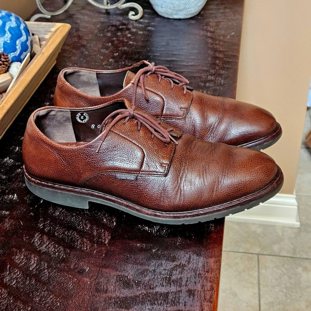 Mephisto Men's Goodyear Welt Brown Leather Shoes, Siz… Gem